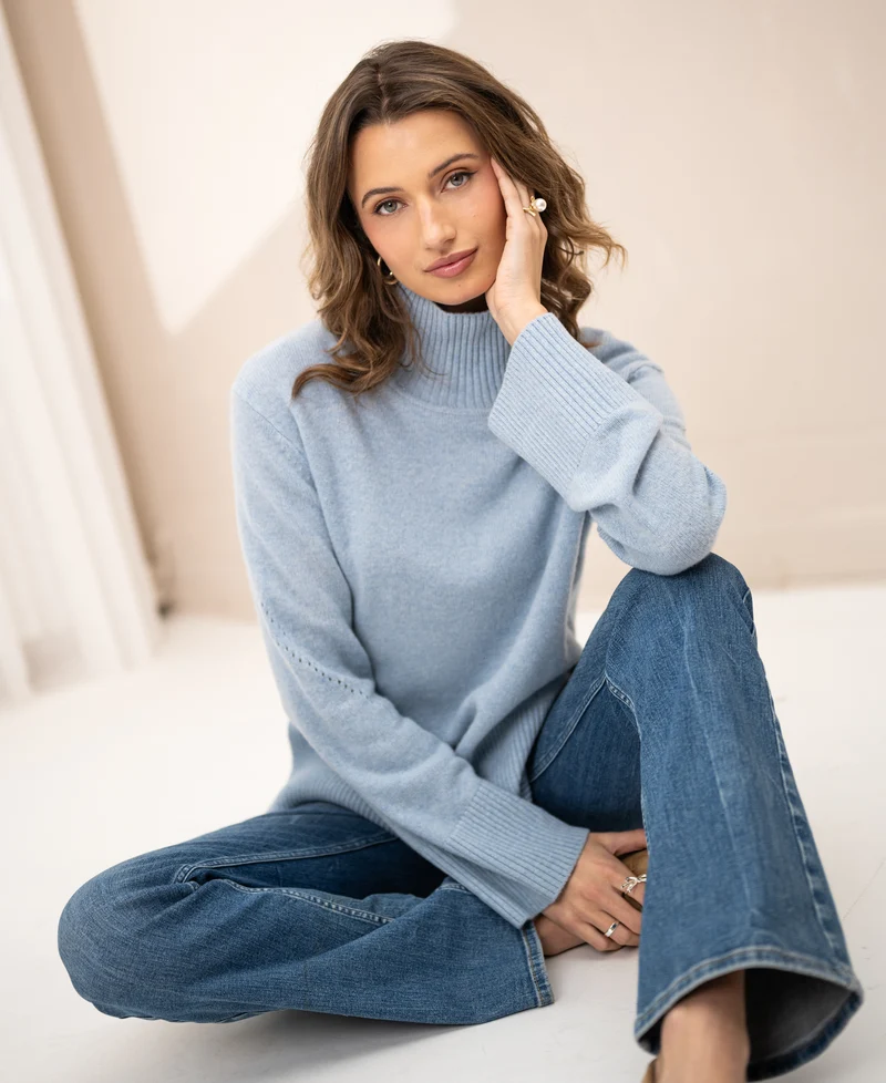 Coltrui LA COZY Lichtblauw