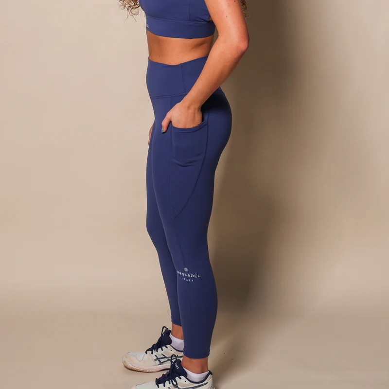 Padel Legging Marineblauw