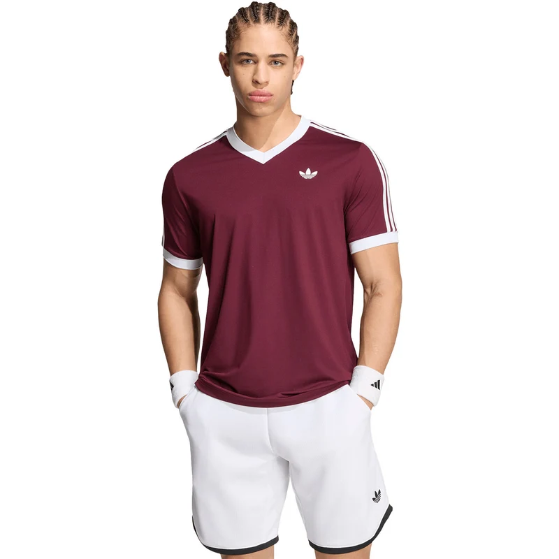 Adidas Classics Tee Men Maroon