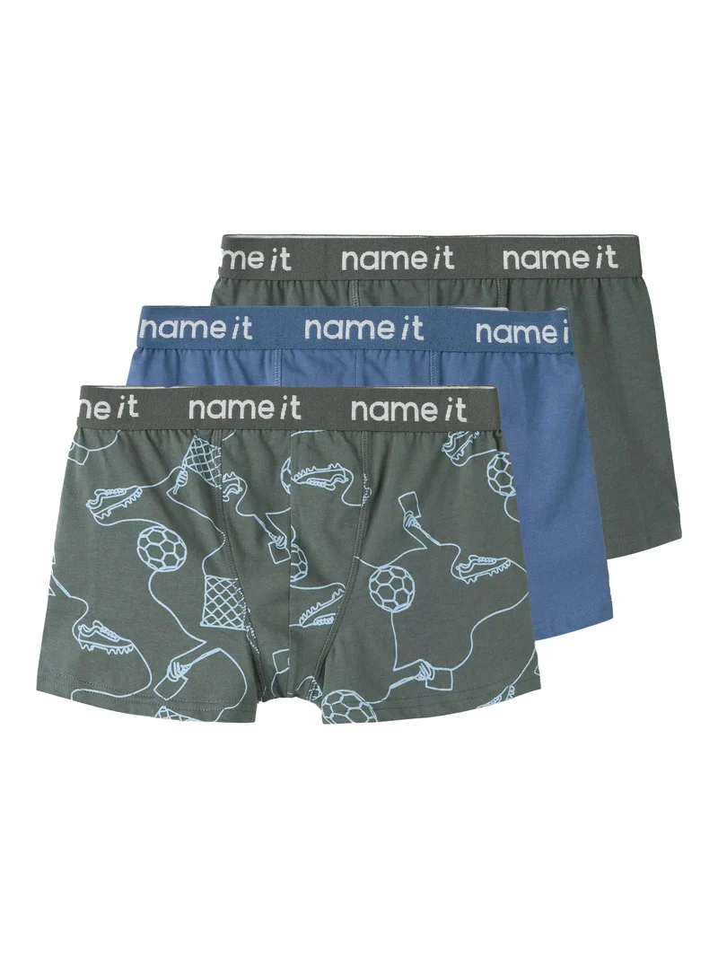 Name-it 3-pak jongens boxershorts - ''Kick off''