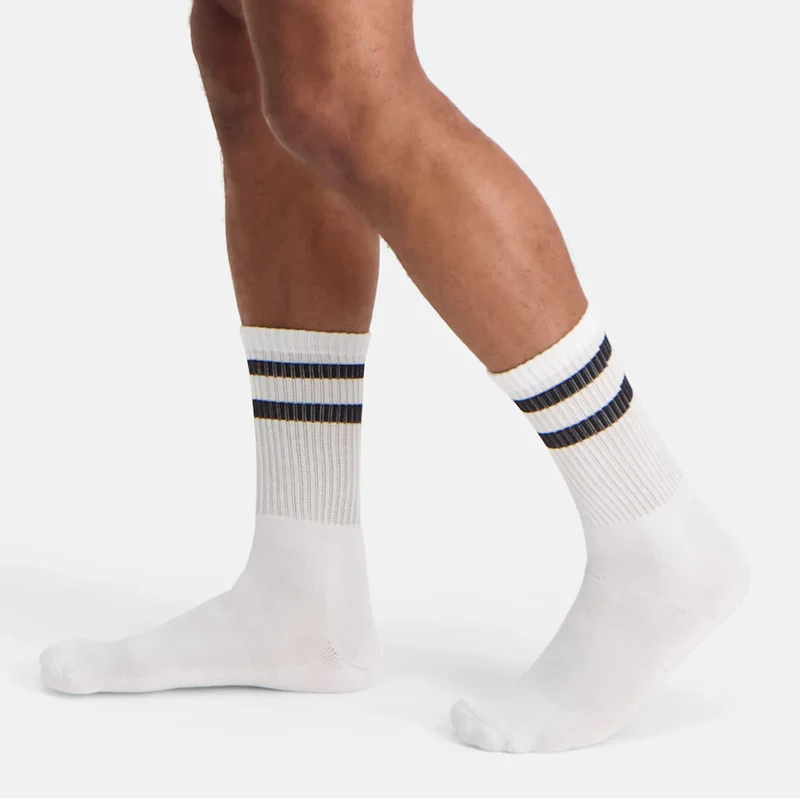 Bamboo Basics 2-paar sport sokken - streep