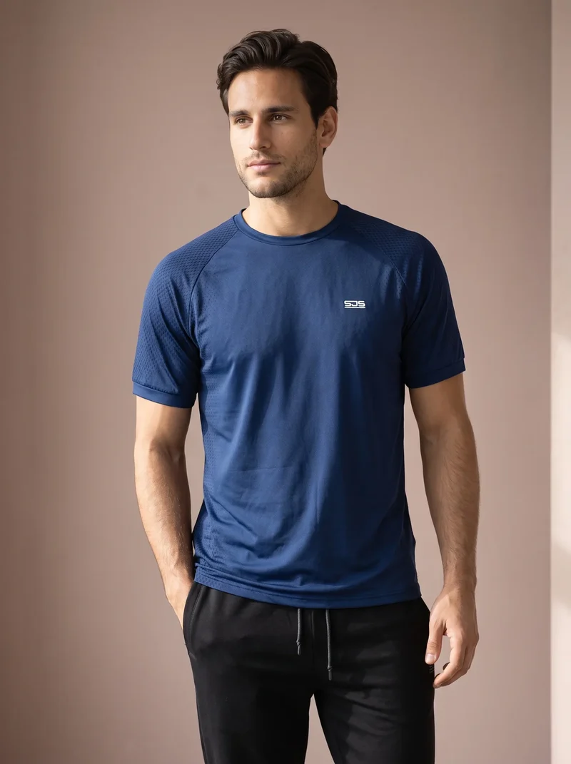 Sjeng Bas Men Tee - Pelikan Ink