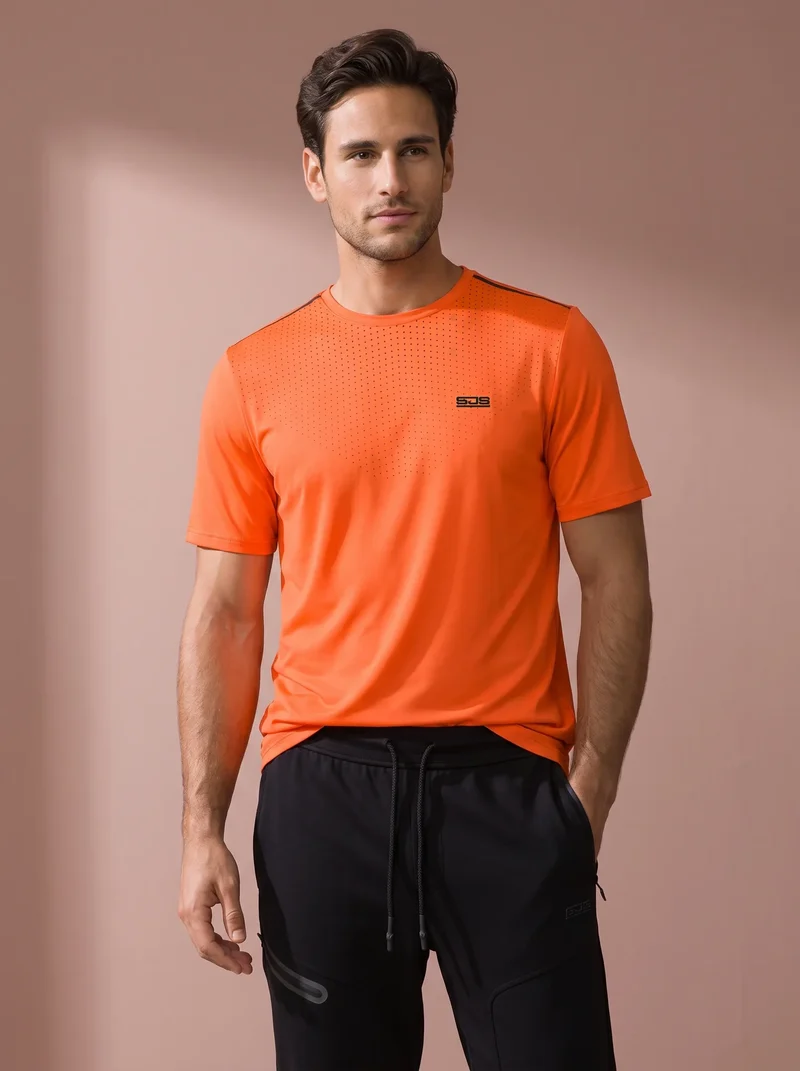 Sjeng Navarro Men Tee - Clown Fish Orange