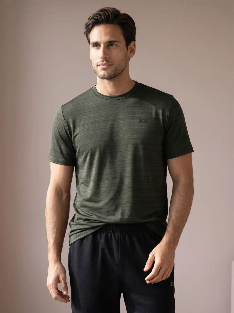 Sjeng Torrent Men Tee - Camo Green