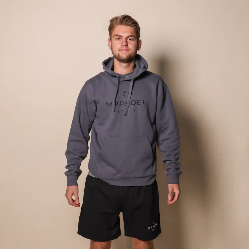 Hoodie Mr Donkergrijs