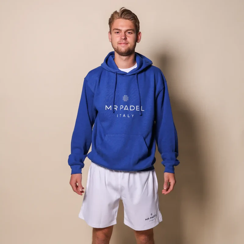 Hoodie Mr Azzurro Blauw