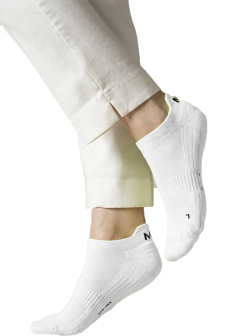 MarcMarcs 2-paar Dames Sneaker Sokken Microfiber