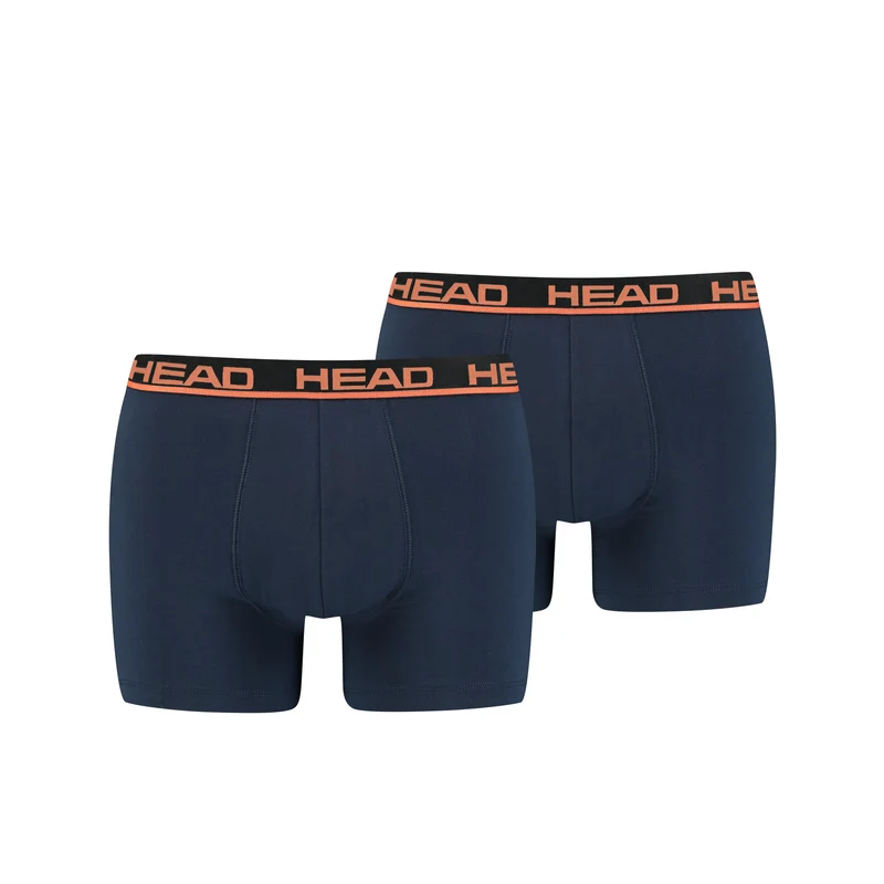 Head Basic Boxershorts Men 2 Pack Blue Orange
