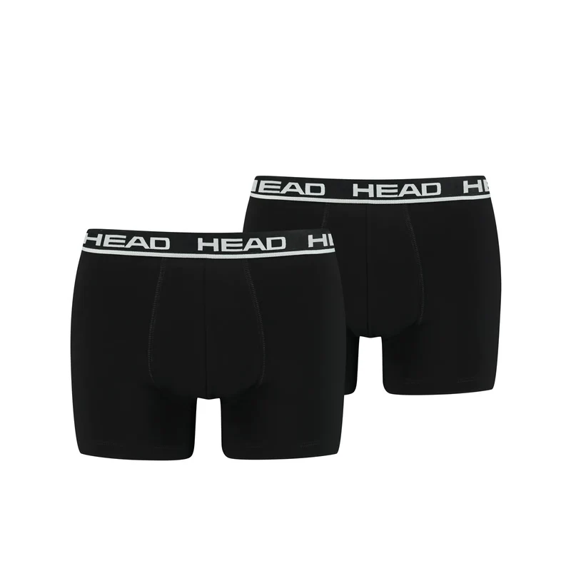 Head Basic Boxershorts Men 2 Pack Black