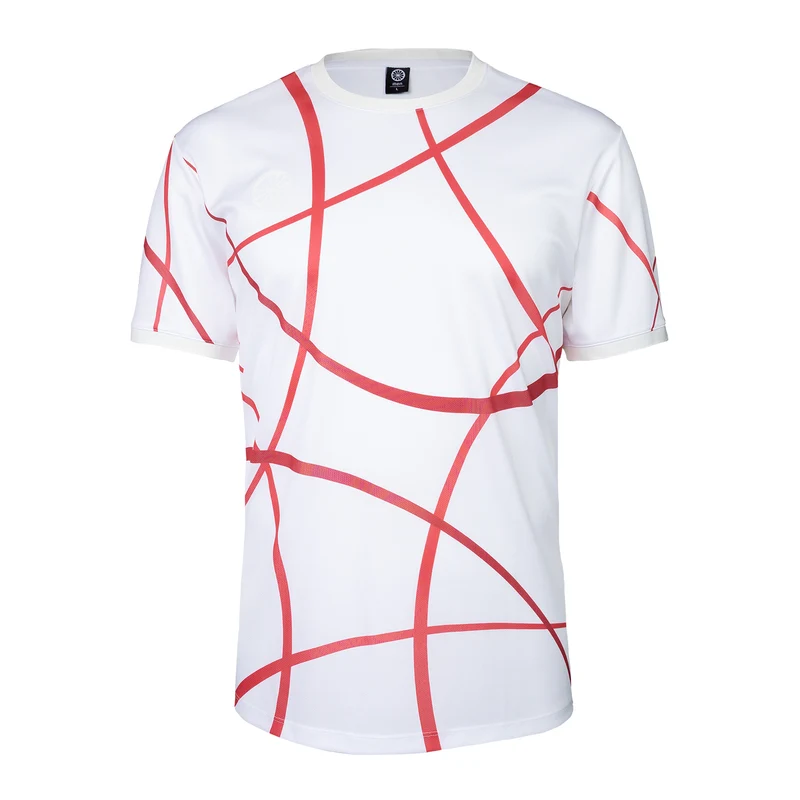 Indian Maharadja Men Pique Smash Tee Ruby Red