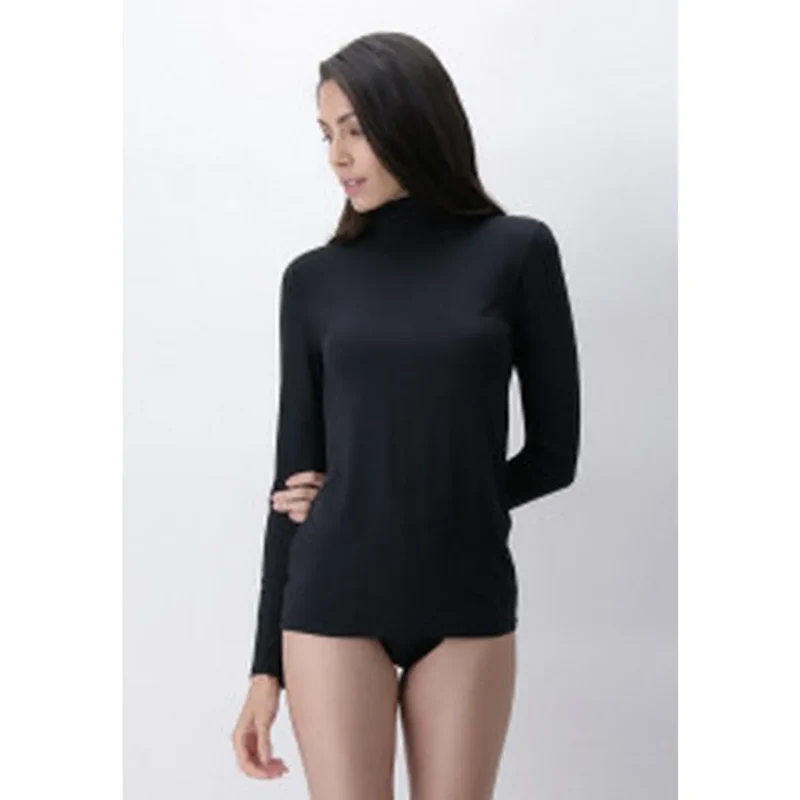Perfect Line Modal - Turtle Neck Long Sleeve VOBT01644