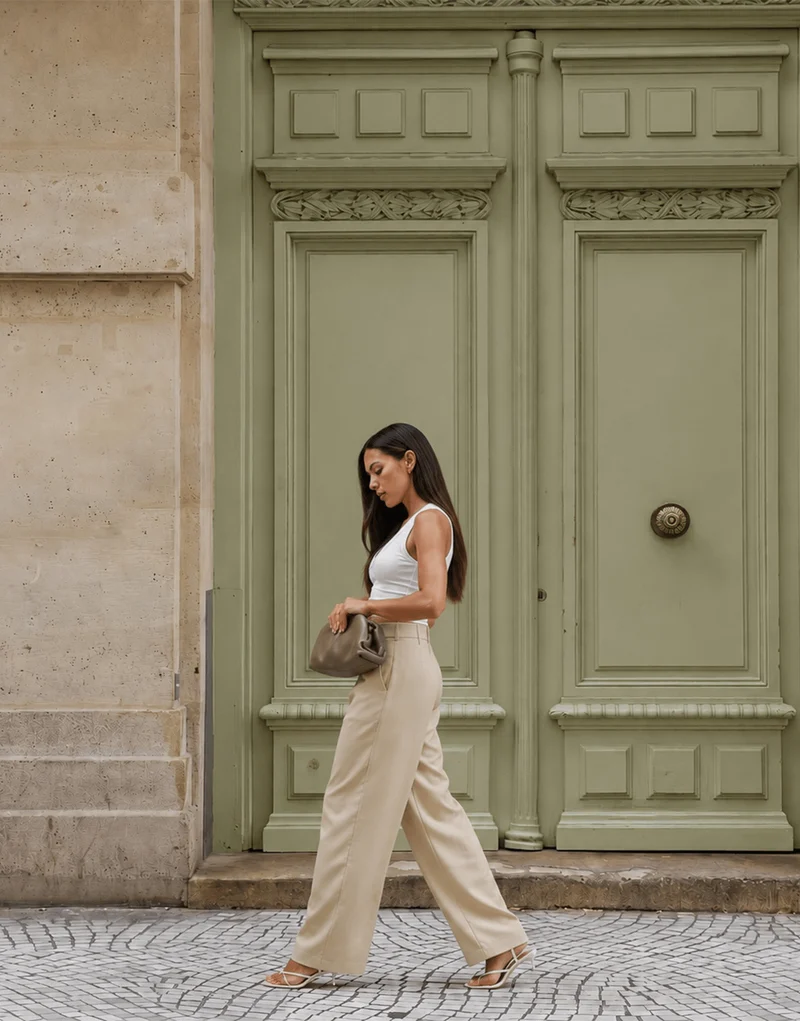 Taupe Ballon - Pantalon