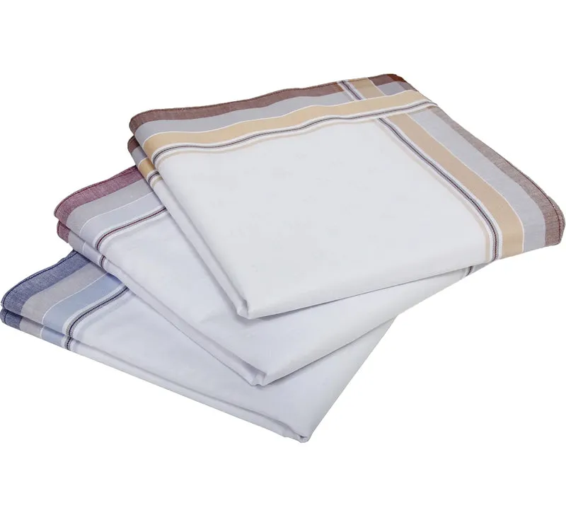 Tiseco Heren zakdoeken 12 stuks - 612