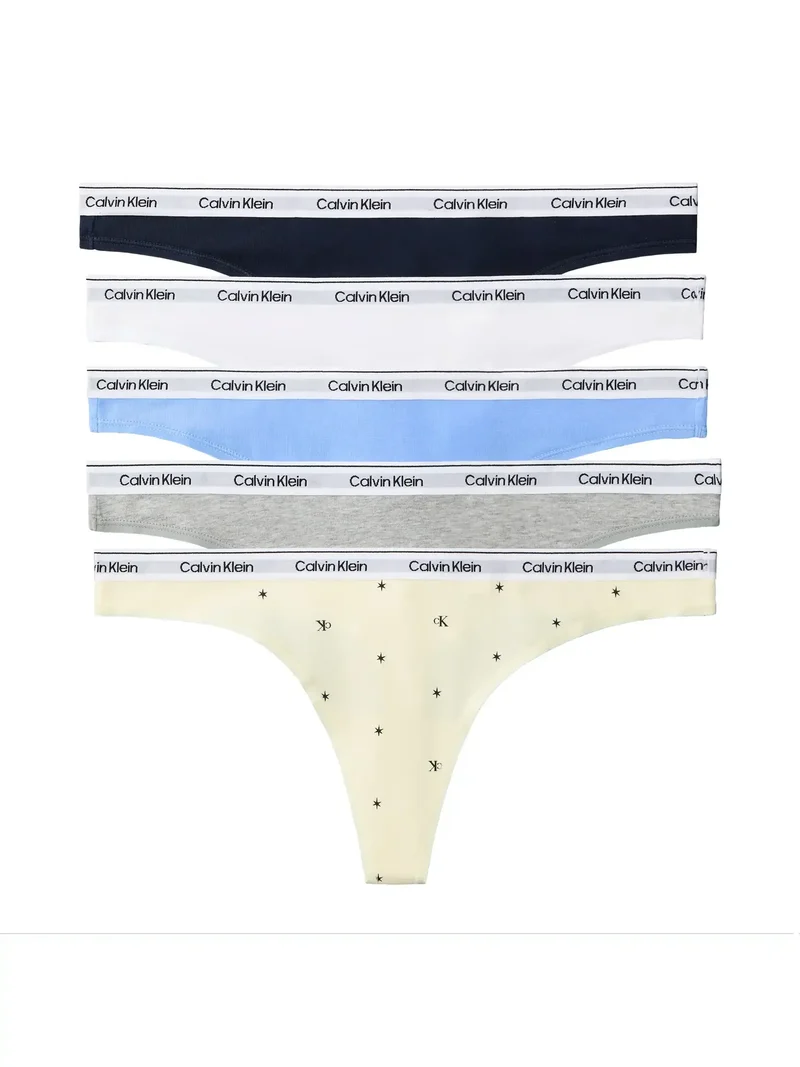Calvin Klein 5-pack dames trings - Thong