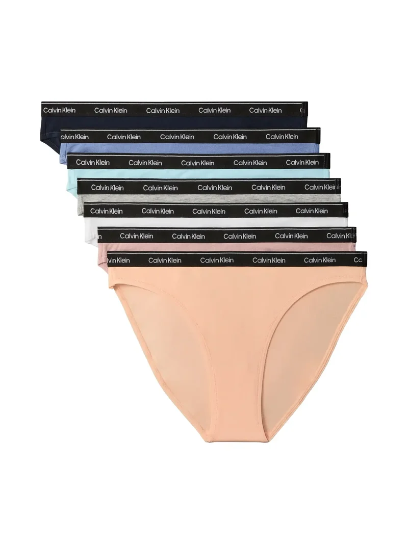 Calvin Klein 7-pack lage Slips dames - Low Rise