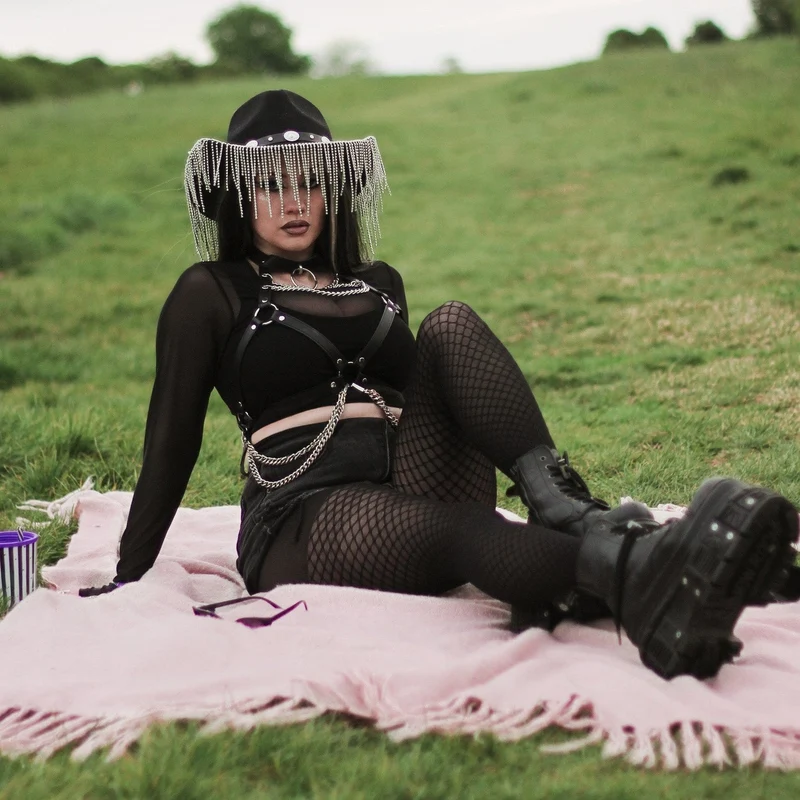 Mock Fishnets - Blackadder - Black