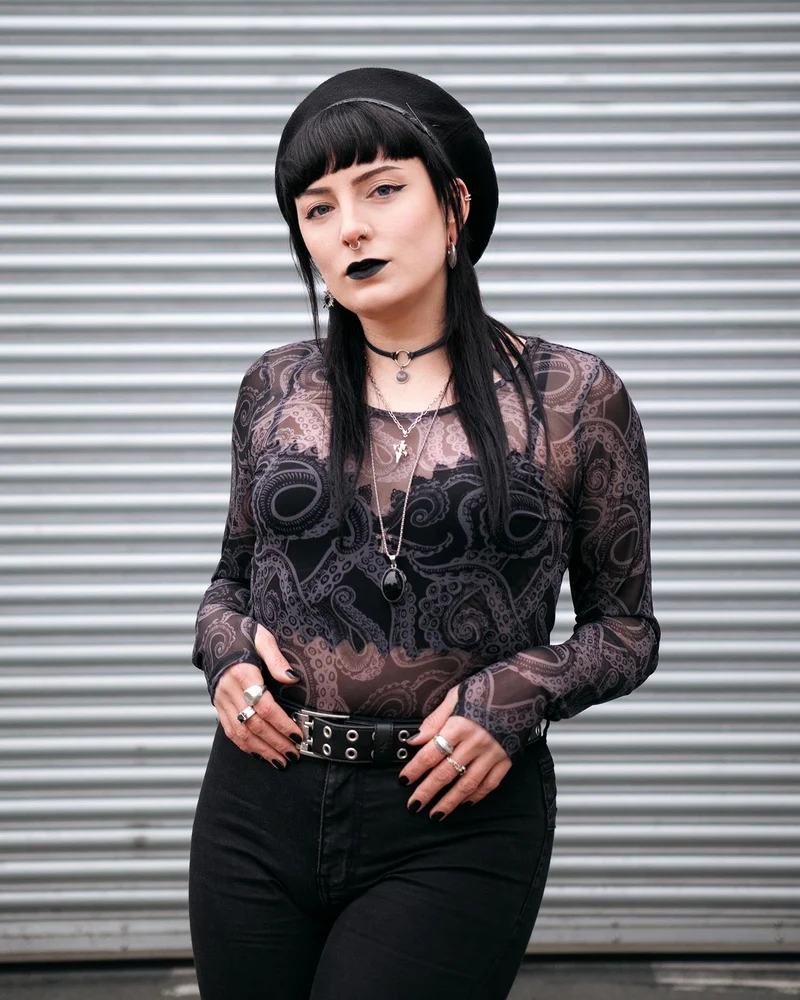 Mesh Top - Kraken's Embrace