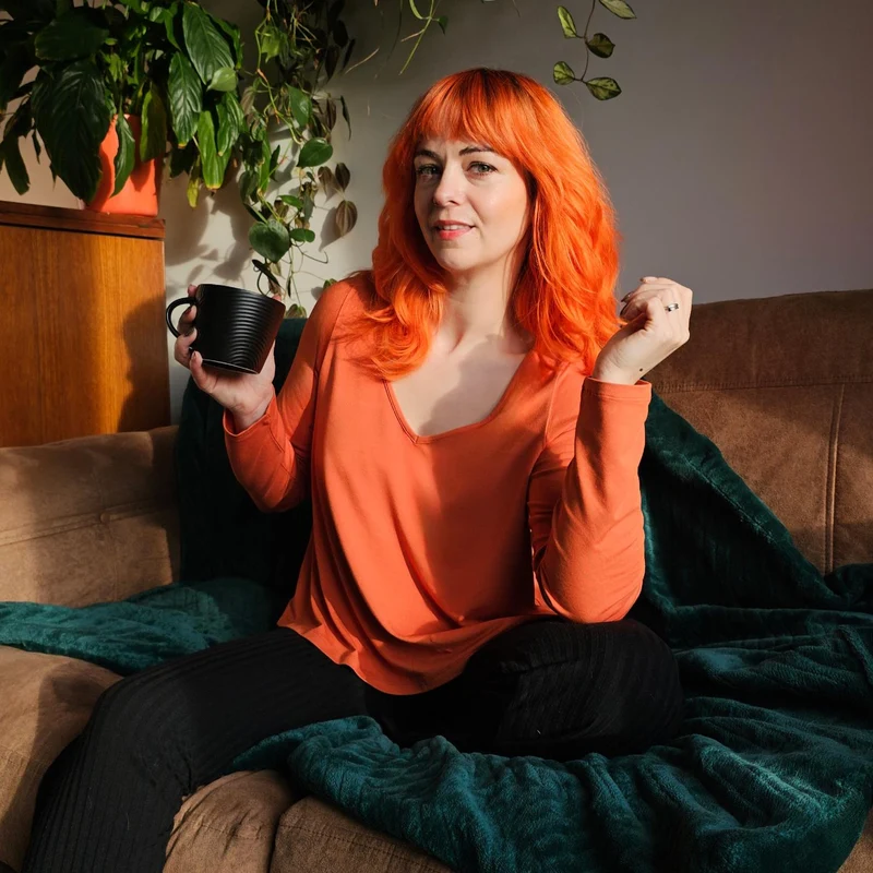The Marsha Top - Orange