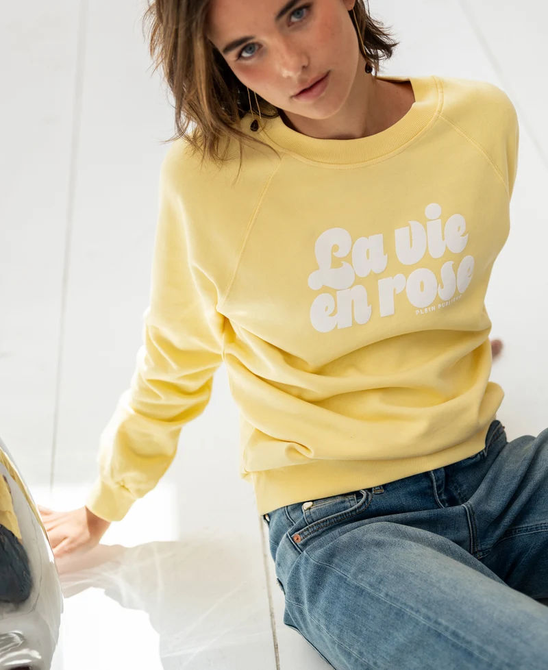 Sweater LA HARPER Geel - LA VIE