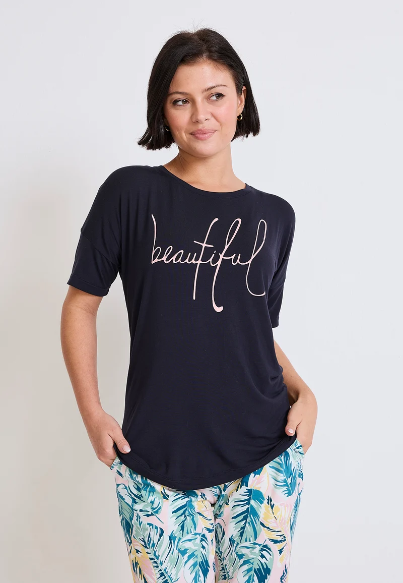 Jockey® Supersoft Lounge Summer Melody T-Shirt