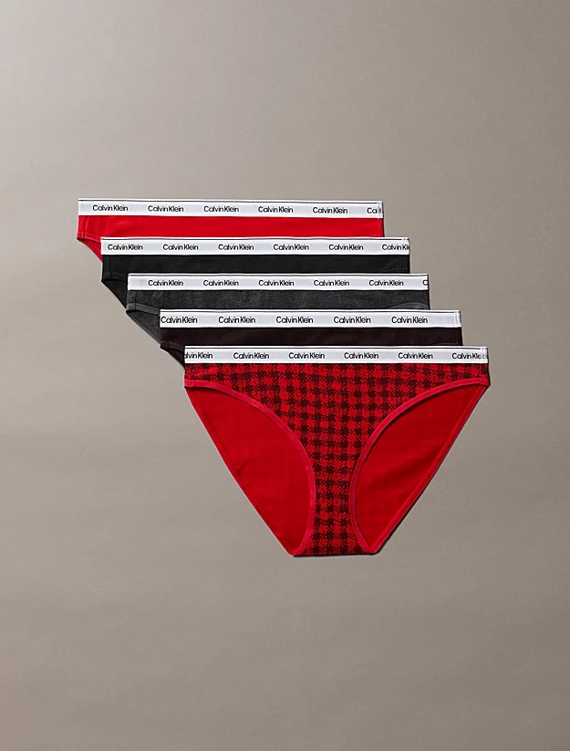 Calvin Klein 5-pack dames slips - Bikini briefs - Icon logo