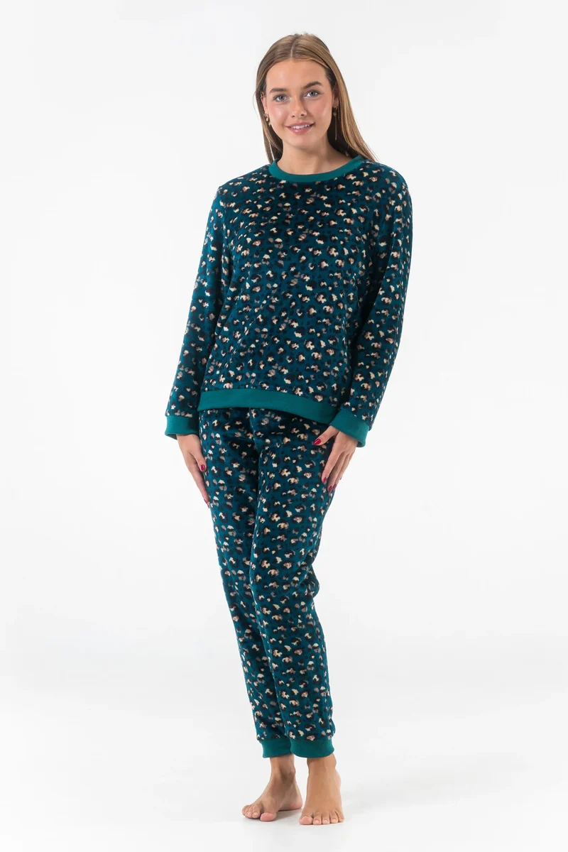 Gaubert dames pyjama Fleece - Huispak