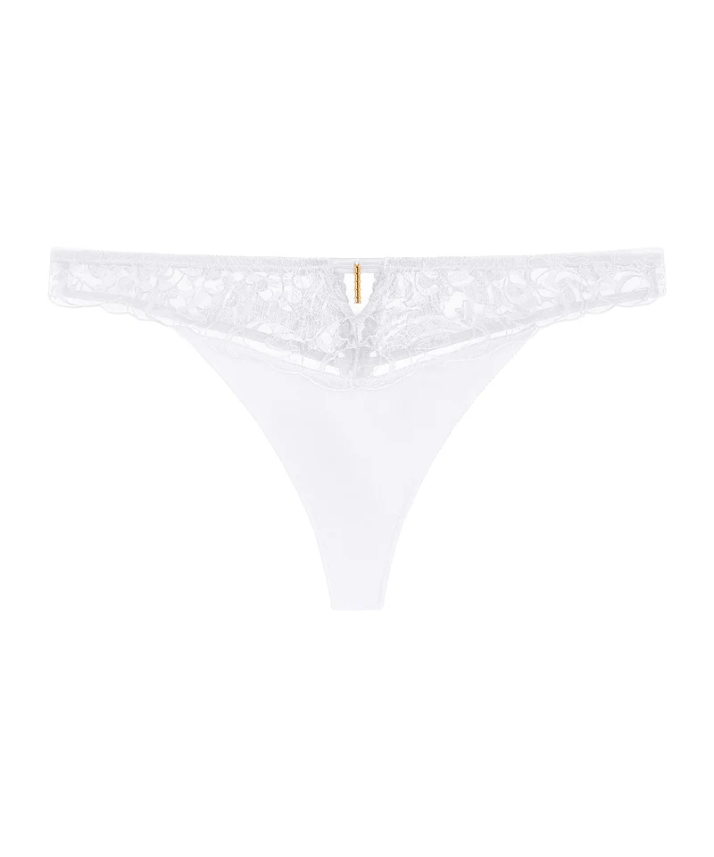 Satin Memories Tanga Artic Blue