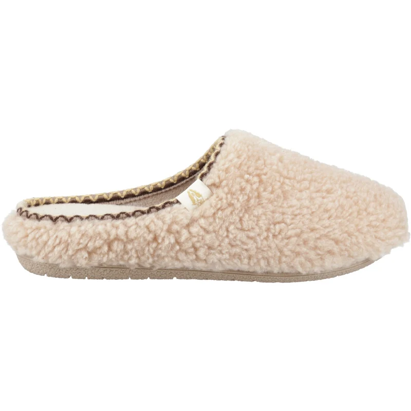 Hush Puppies Dames Good Classic Slipper | Beige