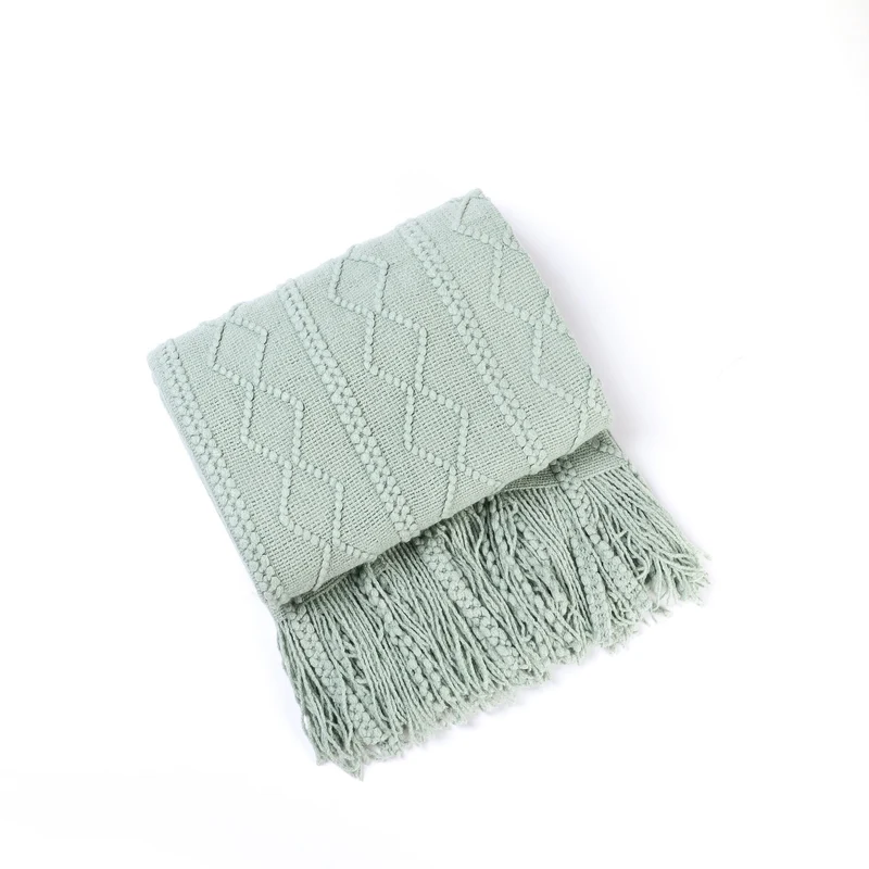 Dames Gebreide Sjaal Getextureerd Design