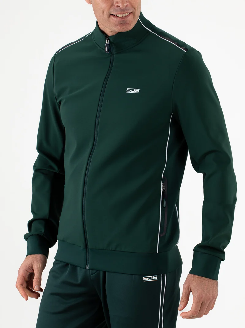 Sjeng Adi Man track jacket - retro green