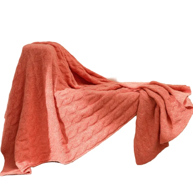Unisex Gebreide Deken Comfortabel en Stijlvol