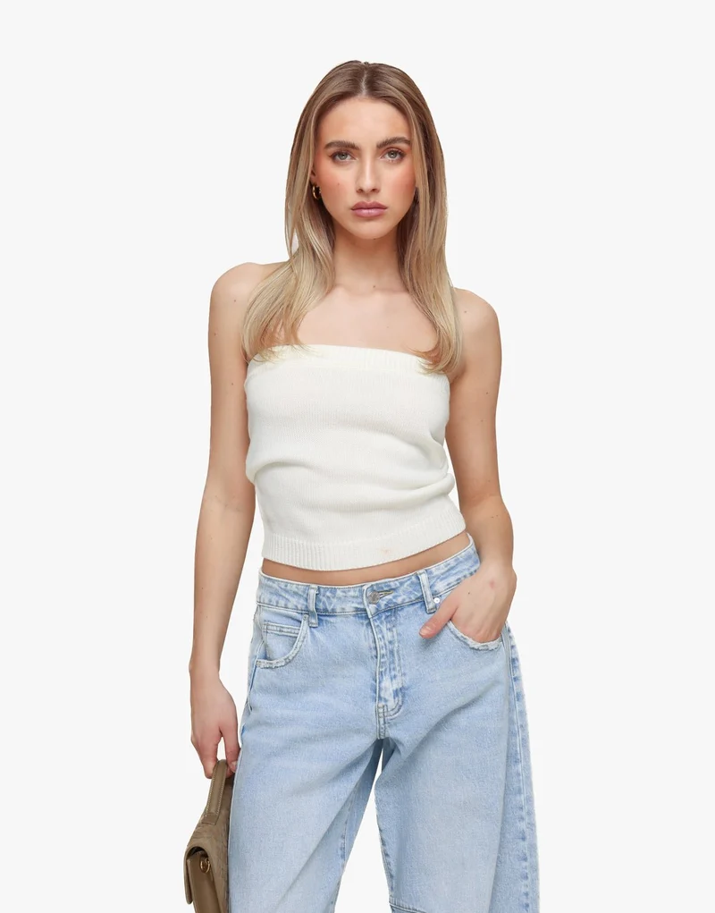 Creme Gebreide Tube - Top