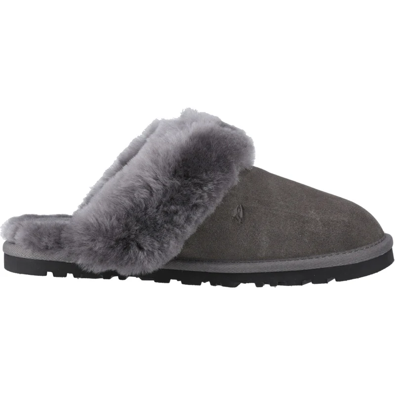 Hush Puppies Damespantoffels Samantha Classic | Grijs