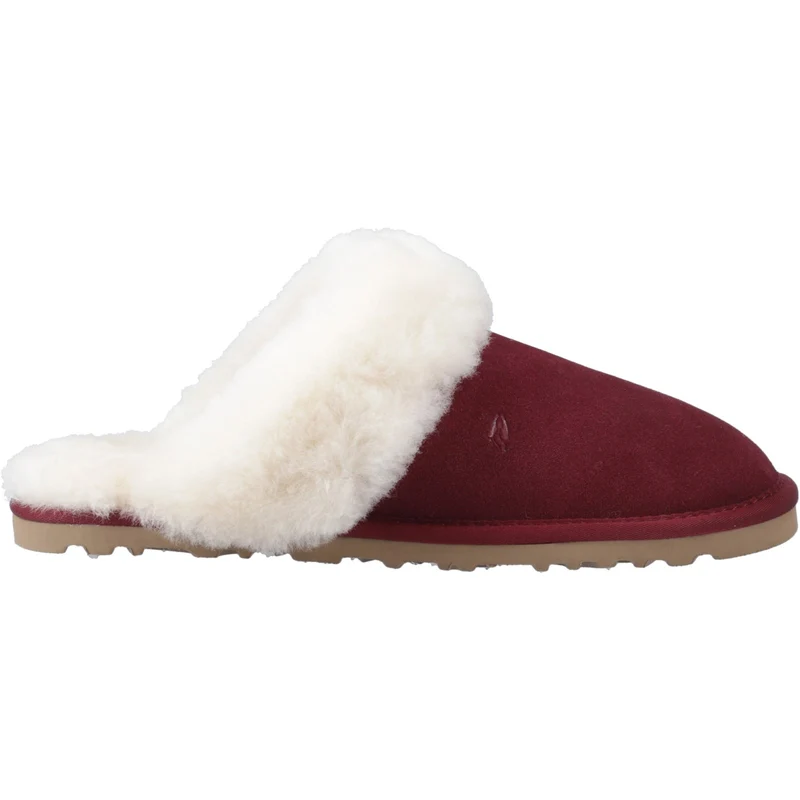 Hush Puppies Dames Samantha Classic slippers | Bordeaux