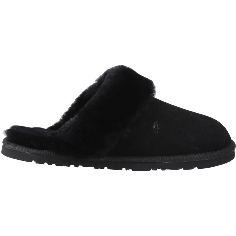 Hush Puppies Damespantoffels Samantha Classic | Zwart