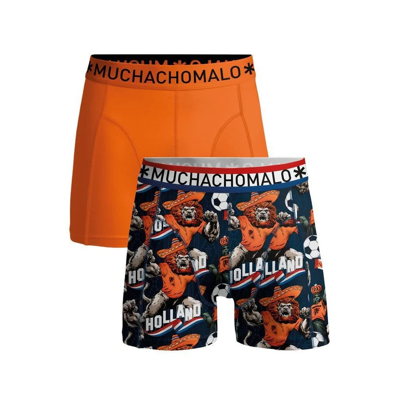 Men 2-Pack Boxer Shorts DUTCHLION1010