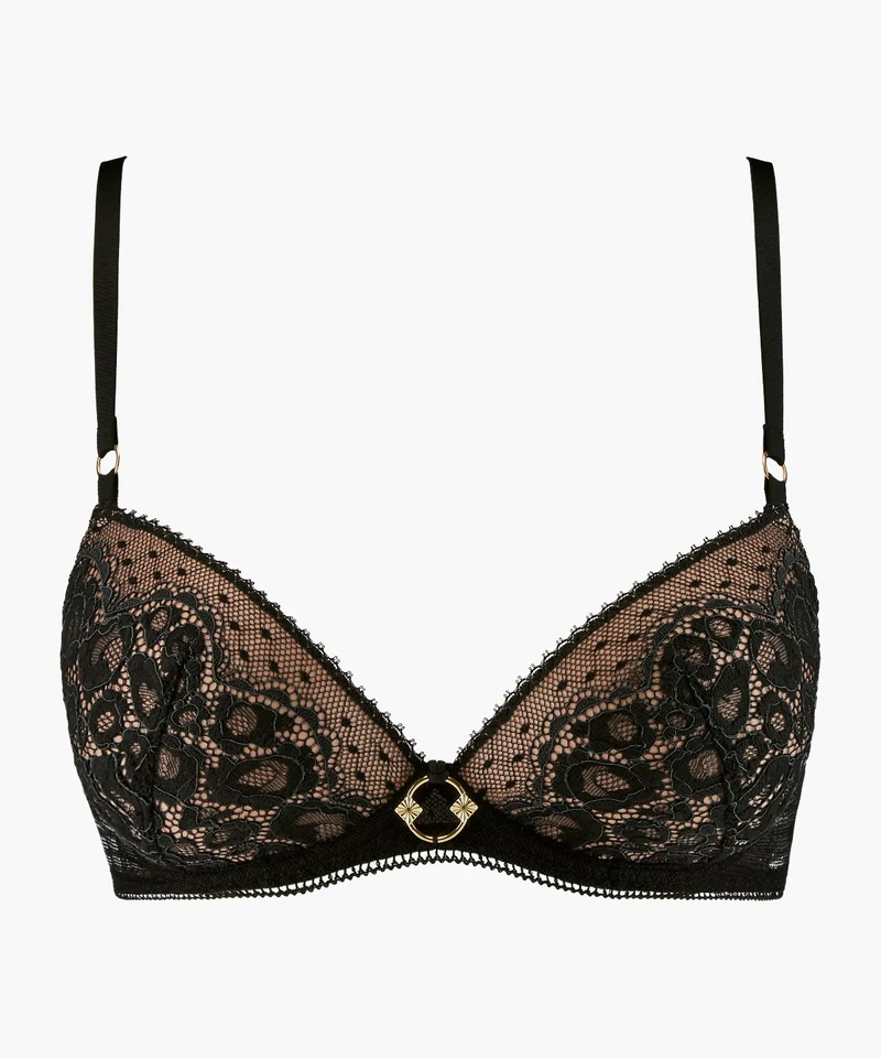 Illusion Fauve Soutien-gorge Push-up coques Black