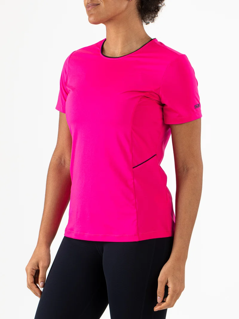 Sjeng Ineya Lady tee - electric fuchsia