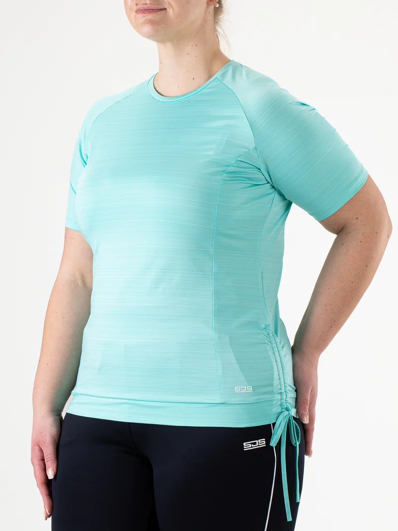 Sjeng Idun Plus Lady tee - aruba blue