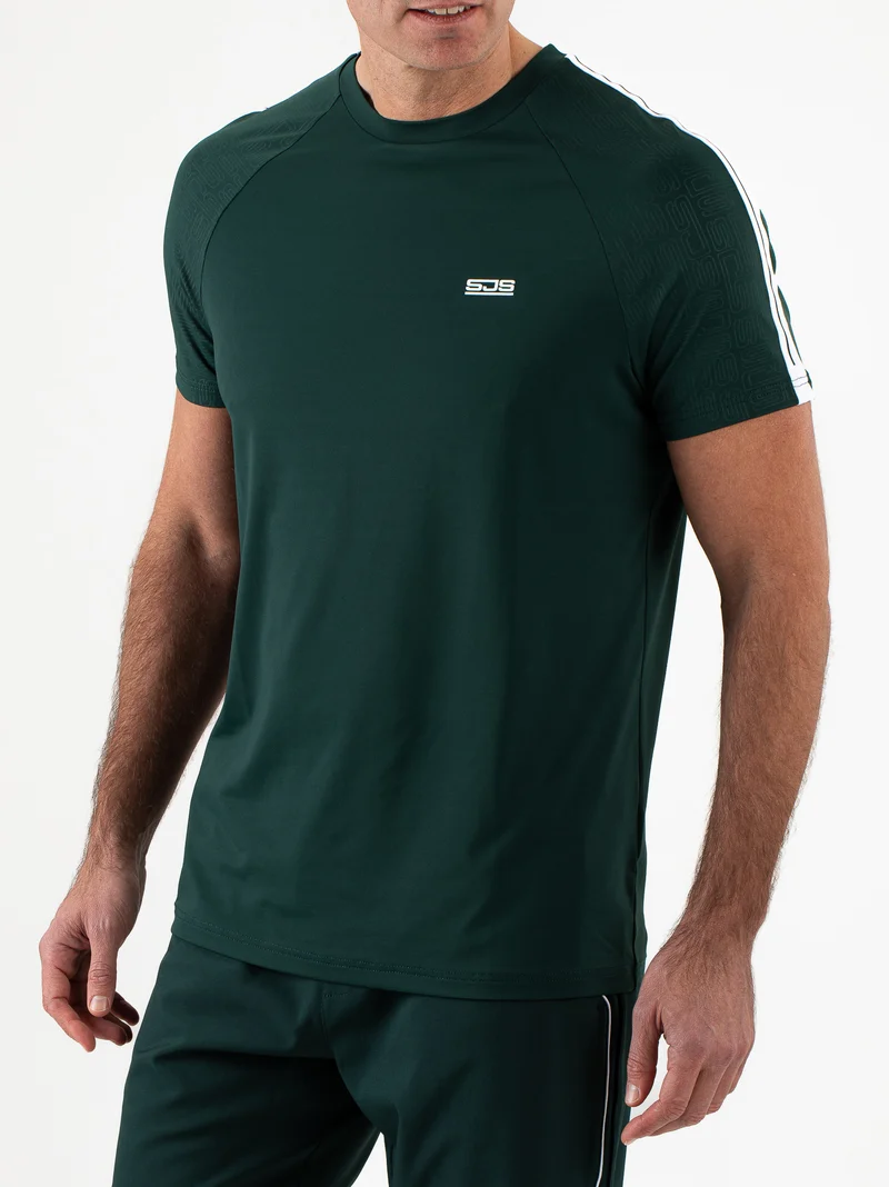 Sjeng Bodie Man tee - retro green