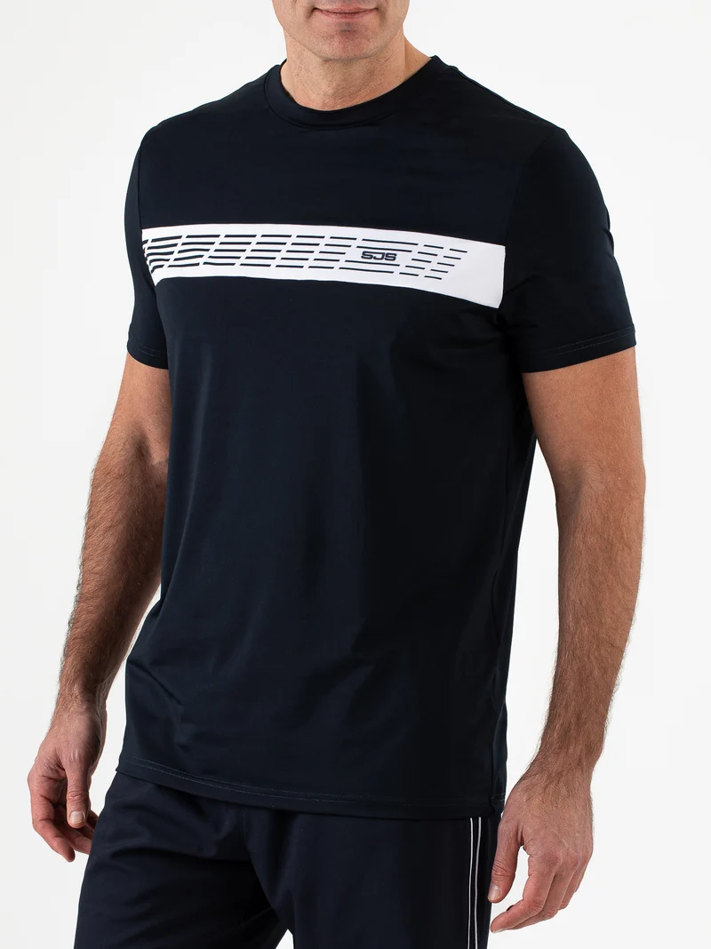 Sjeng Bing Man tee - dark blue