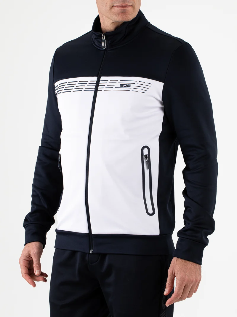 Sjeng Amiro Man track jacket - dark blue