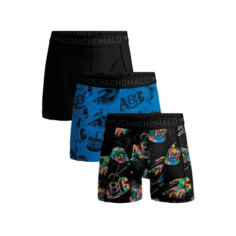 Men 3-Pack Boxershorts Arty Farty U-ARTYFARTY1010