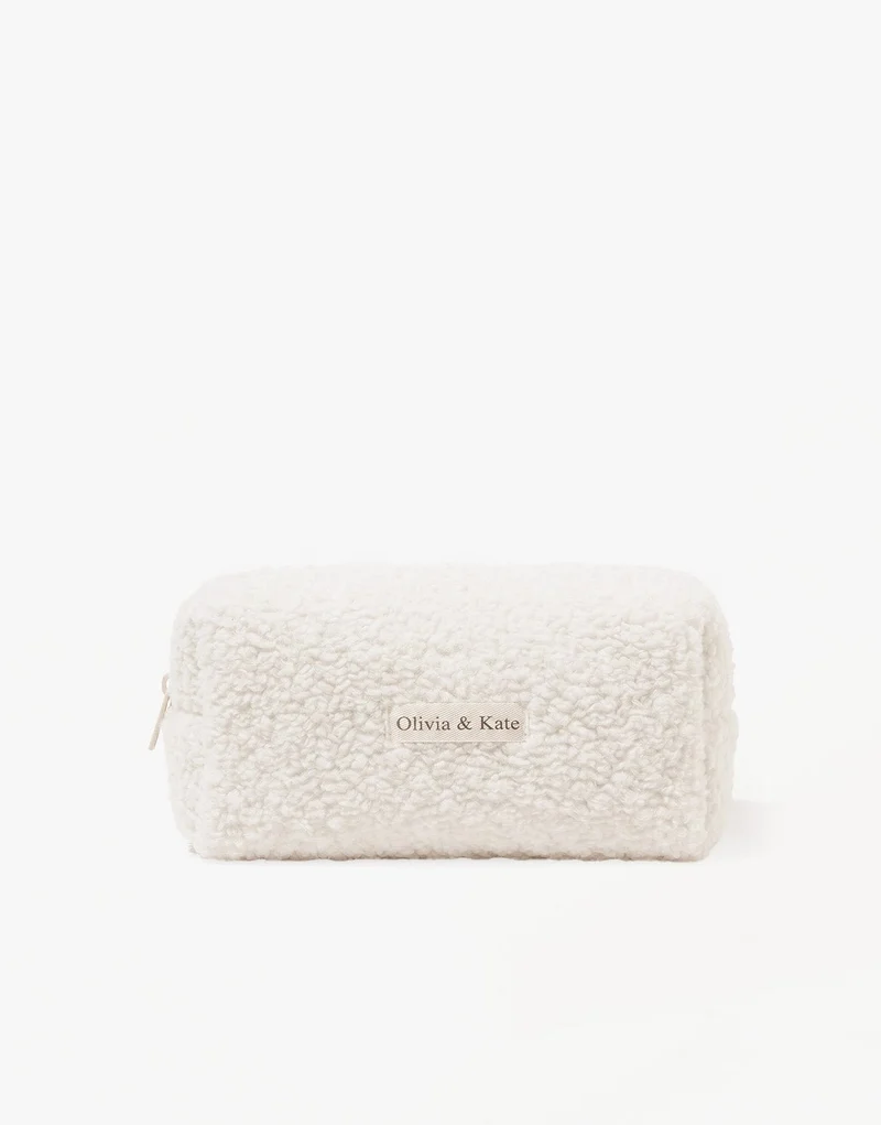 Beige Teddy Make-Up - Tas