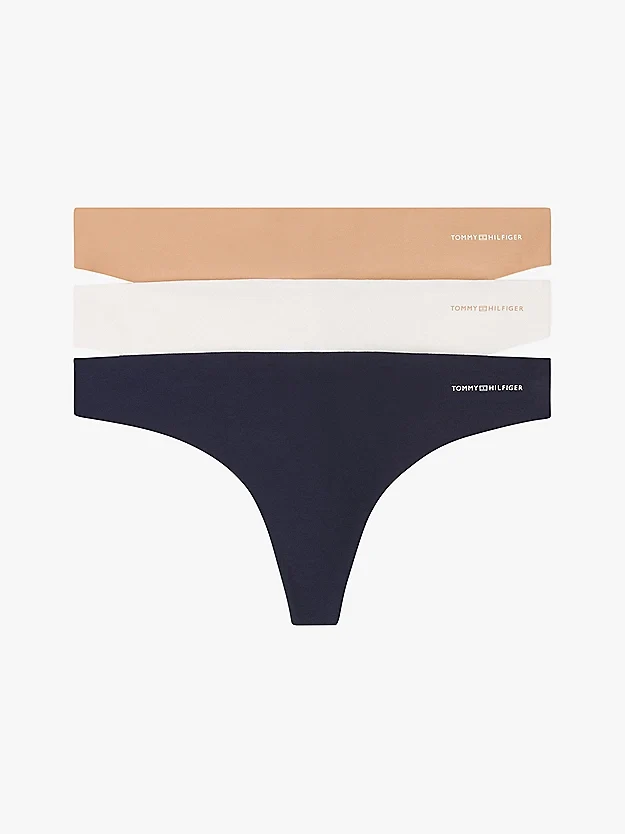 Tommy Hilfiger Naadloze dames slips - Logo - 3-pack