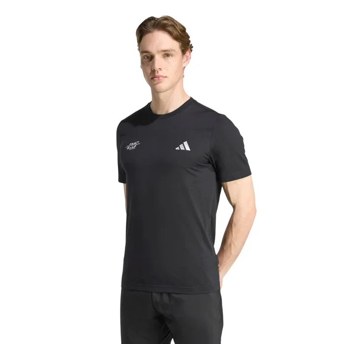 Adidas Graphic Barricade 25th Anniversary Tee Men Black