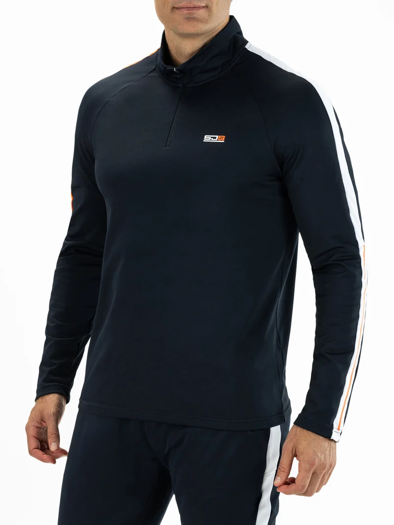 Sjeng Brando Men Longsleeve Top Navy