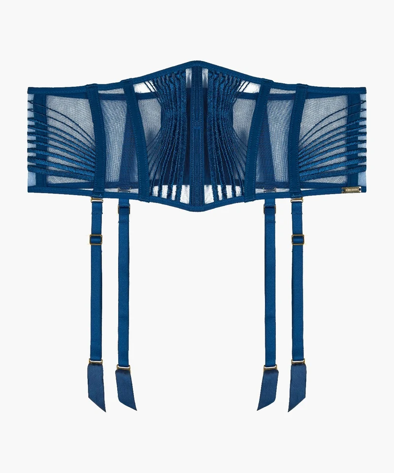 Sumptuous Waves Serre-taille Imperial Blue