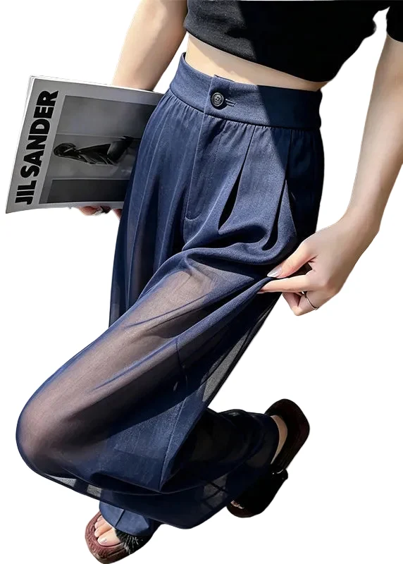 Dames Broek Hoge Taille Tule Zomerstijl