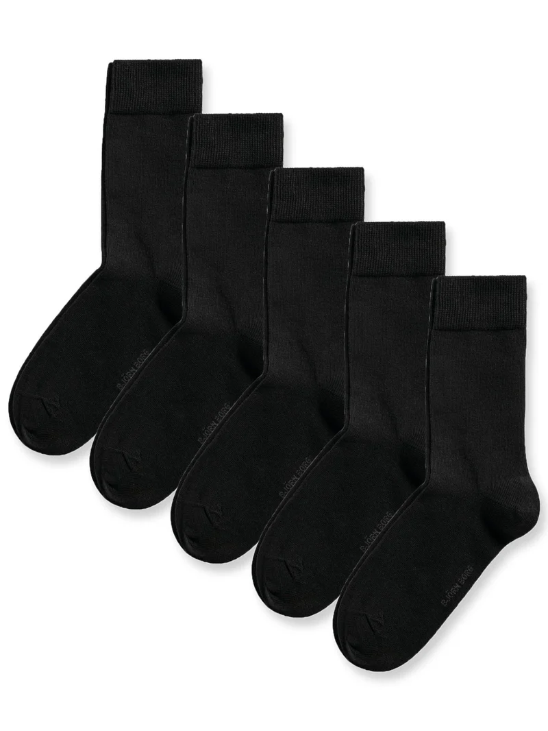 Bjorn Borg 5-paar - heren sokken - Black